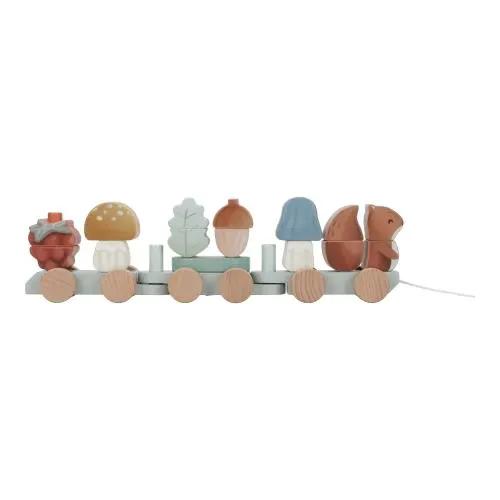 Trenino Multicolore LD7235 by LITTLE DUTCH