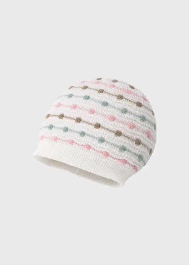 Cuffia Neonata Rosa EK5171/R by MARLU'