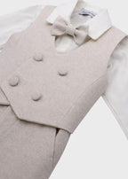 Completo Cerimonia Bimbo Beige ECR0040/02 by EMANUEL PRIS