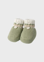 Babbucce Neonata Panna PC05606 by PURE