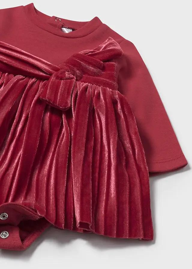 Abito Bimba Rosso 2812/25 by MAYORAL