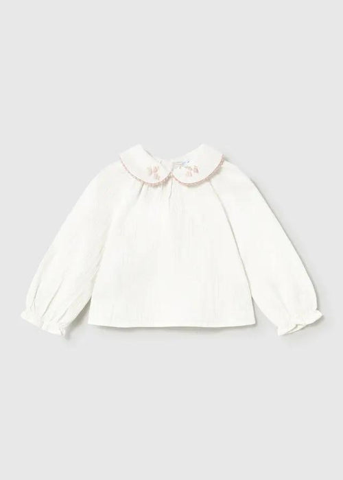 Blusa texture Bimba Ecru 2115/31 by MAYORAL