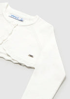 Giacca Bimba Ecru 306/84 by MAYORAL
