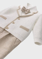 Completo Cerimonia Bimbo Panna B3416/307 by BABY A