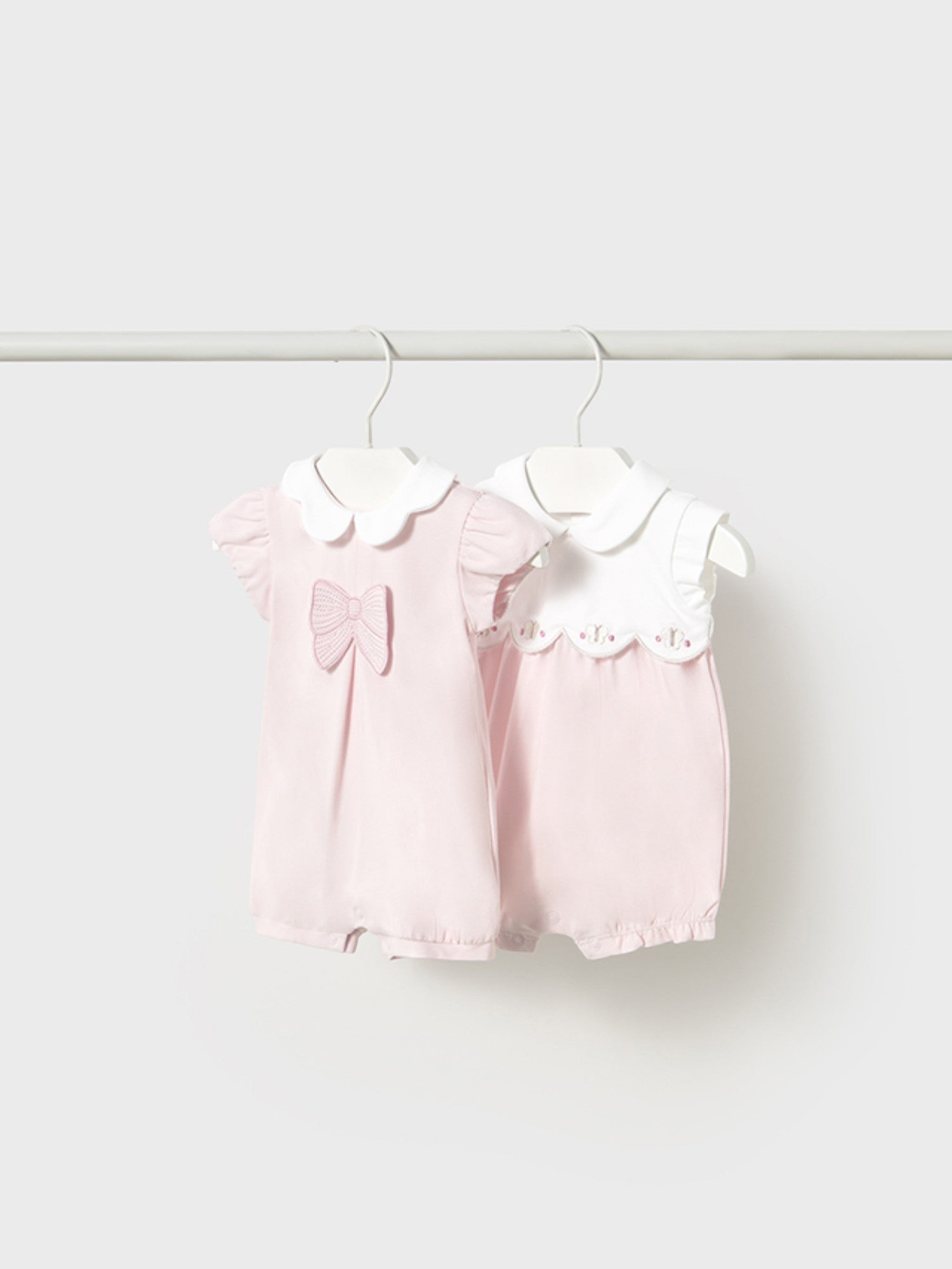 Set 2 pigiami corti Bimba ROSA 1752 /RF -  NANU' BABY