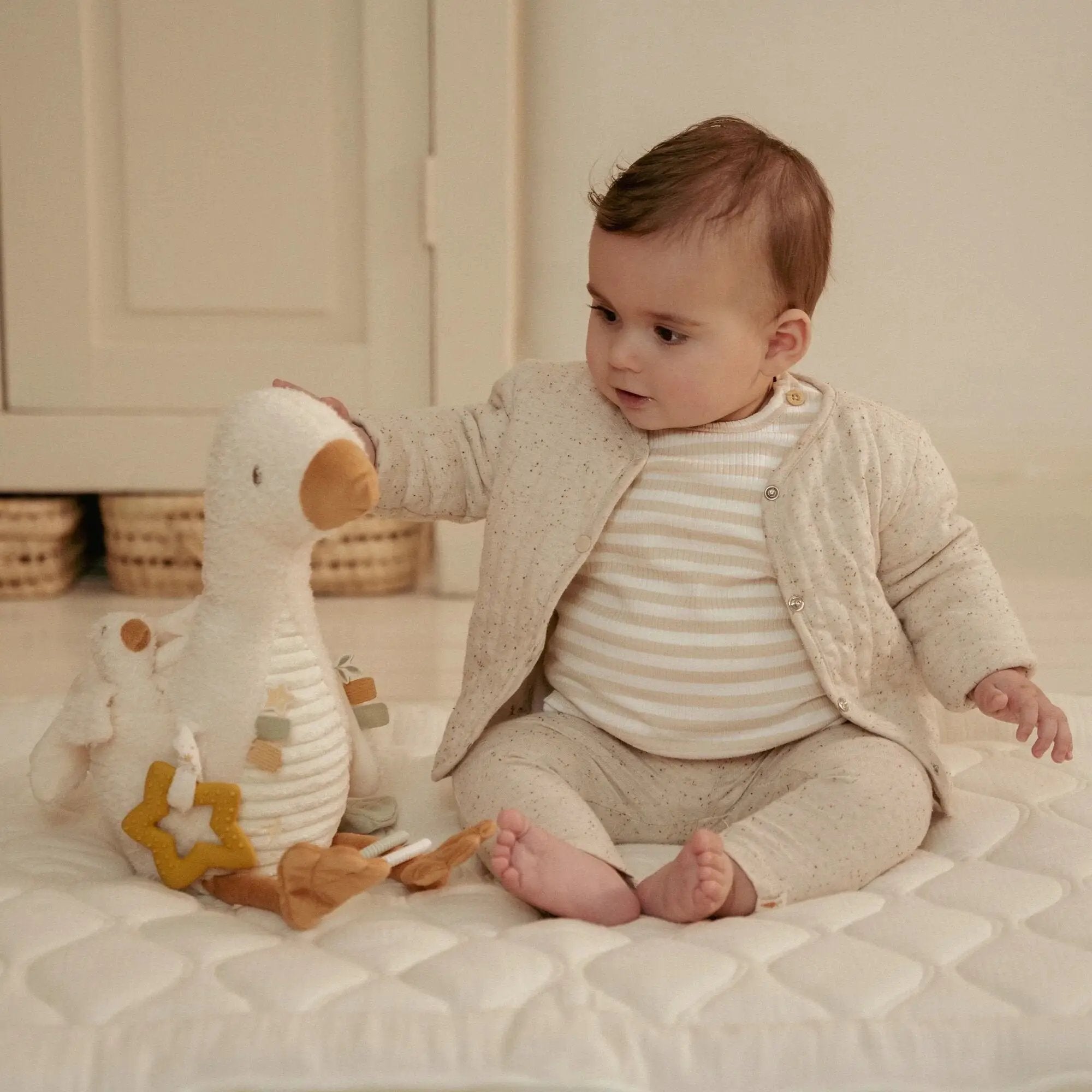 Peluche Bianco LD8431 by LITTLE DUTCH