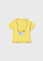 T-shirt Bimbo Giallo 1074/16 by MAYORAL
