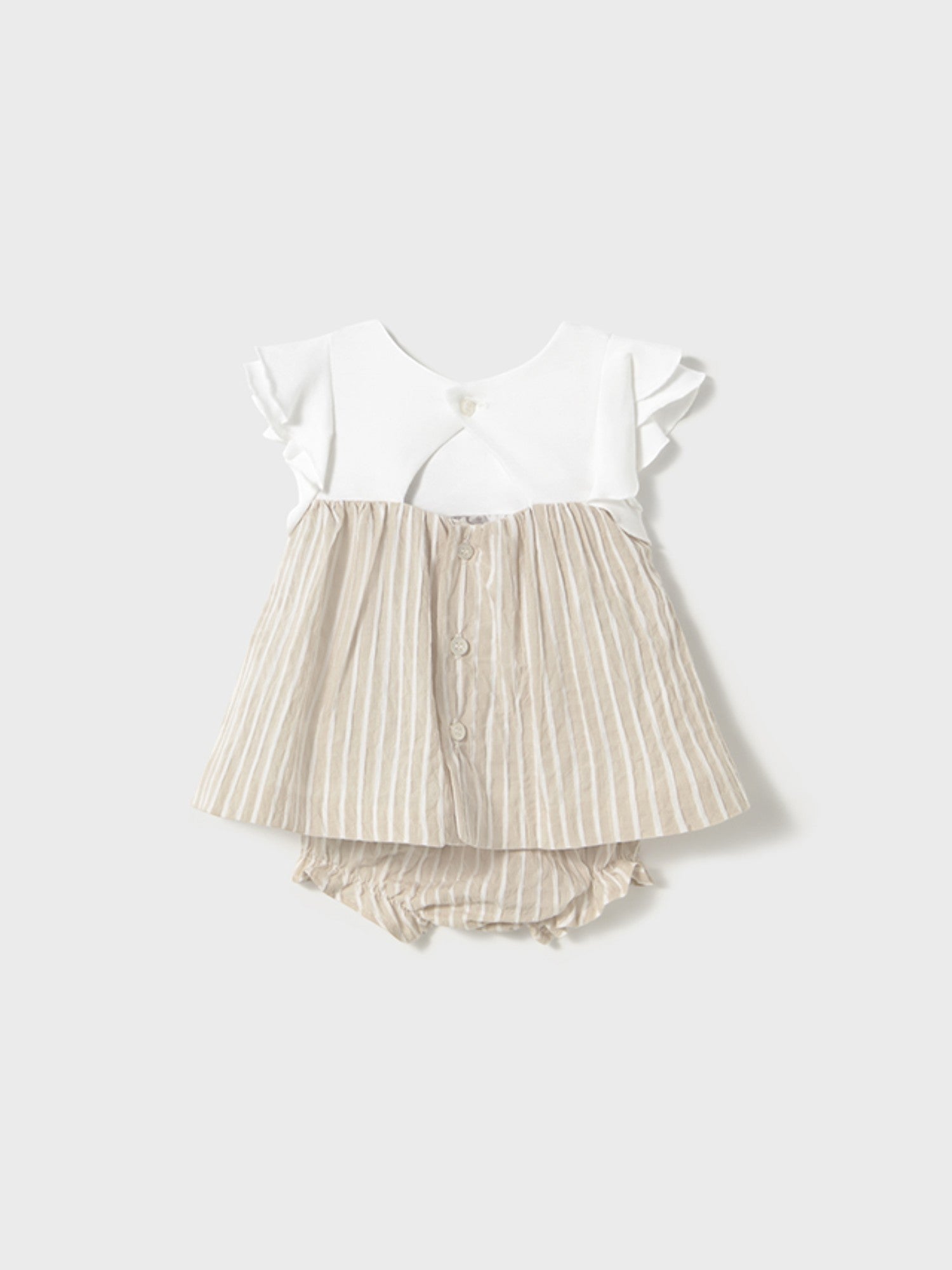 Abito Bimba AVORIO 1845 /A -  NANU' BABY