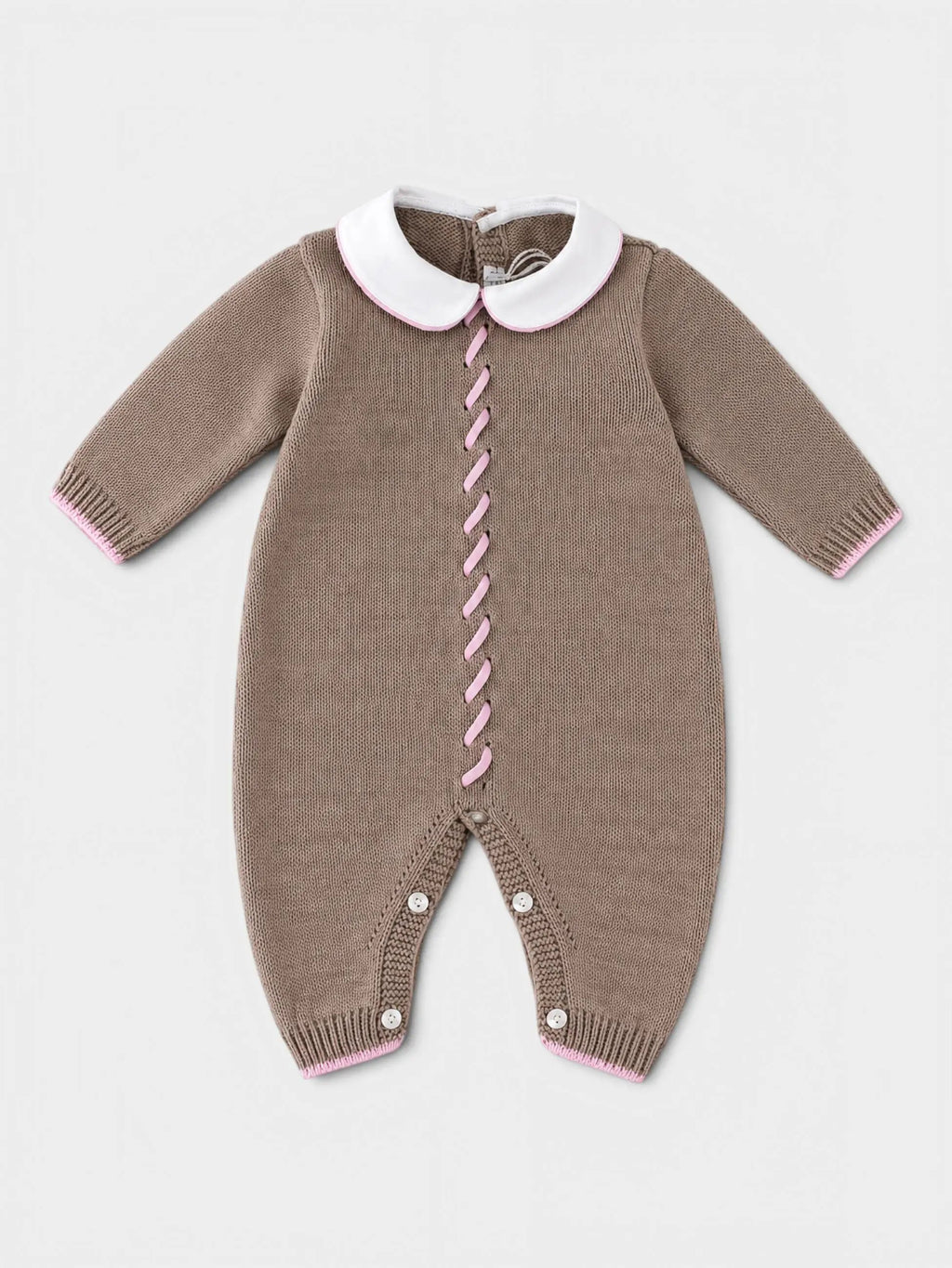 Tutina Neonata Beige LT/1315 by SARTORIA DEI PICCOLI