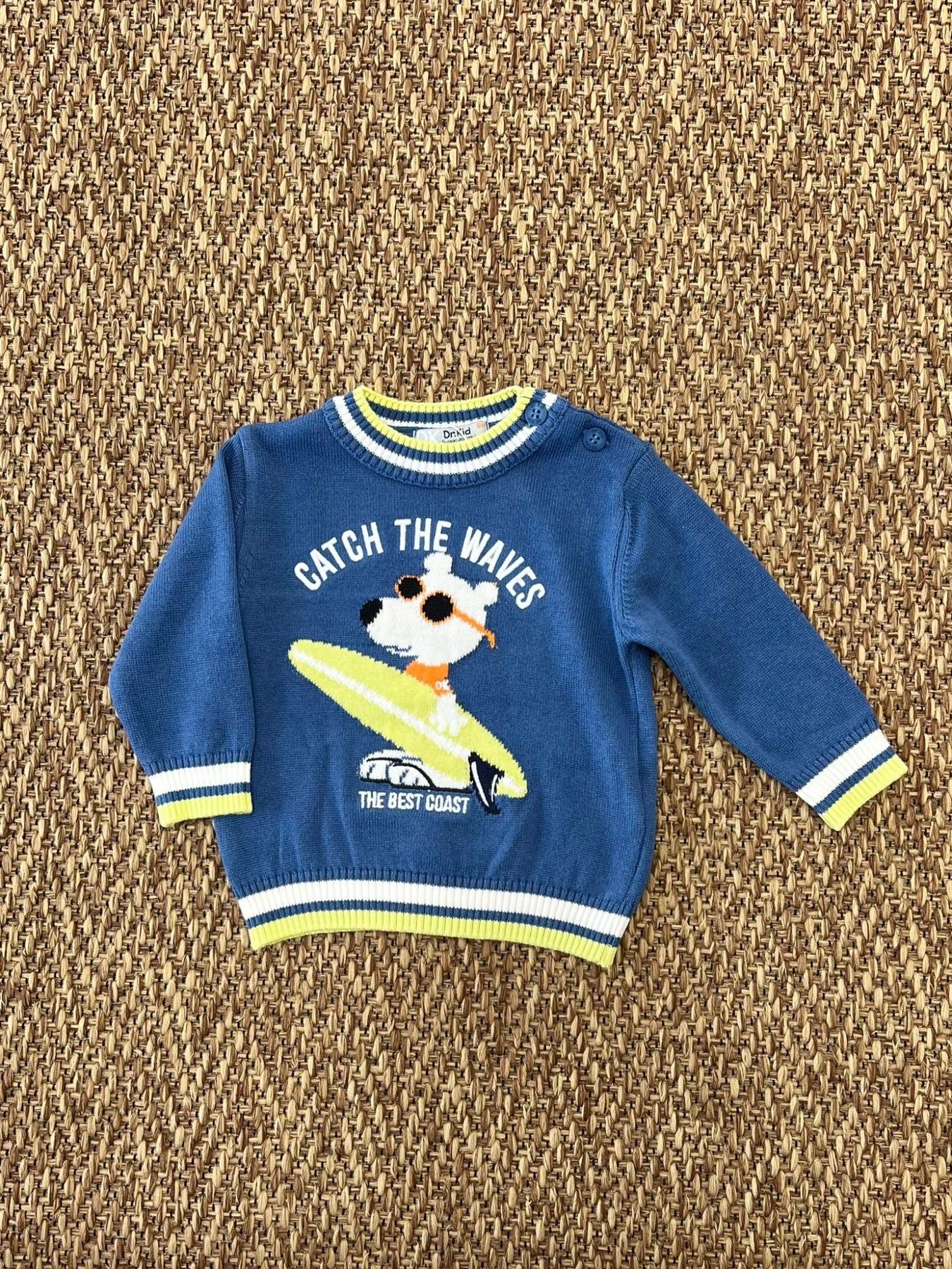 Maglioncino Bimbo AZZURRO DK530/PV24 -  NANU' BABY