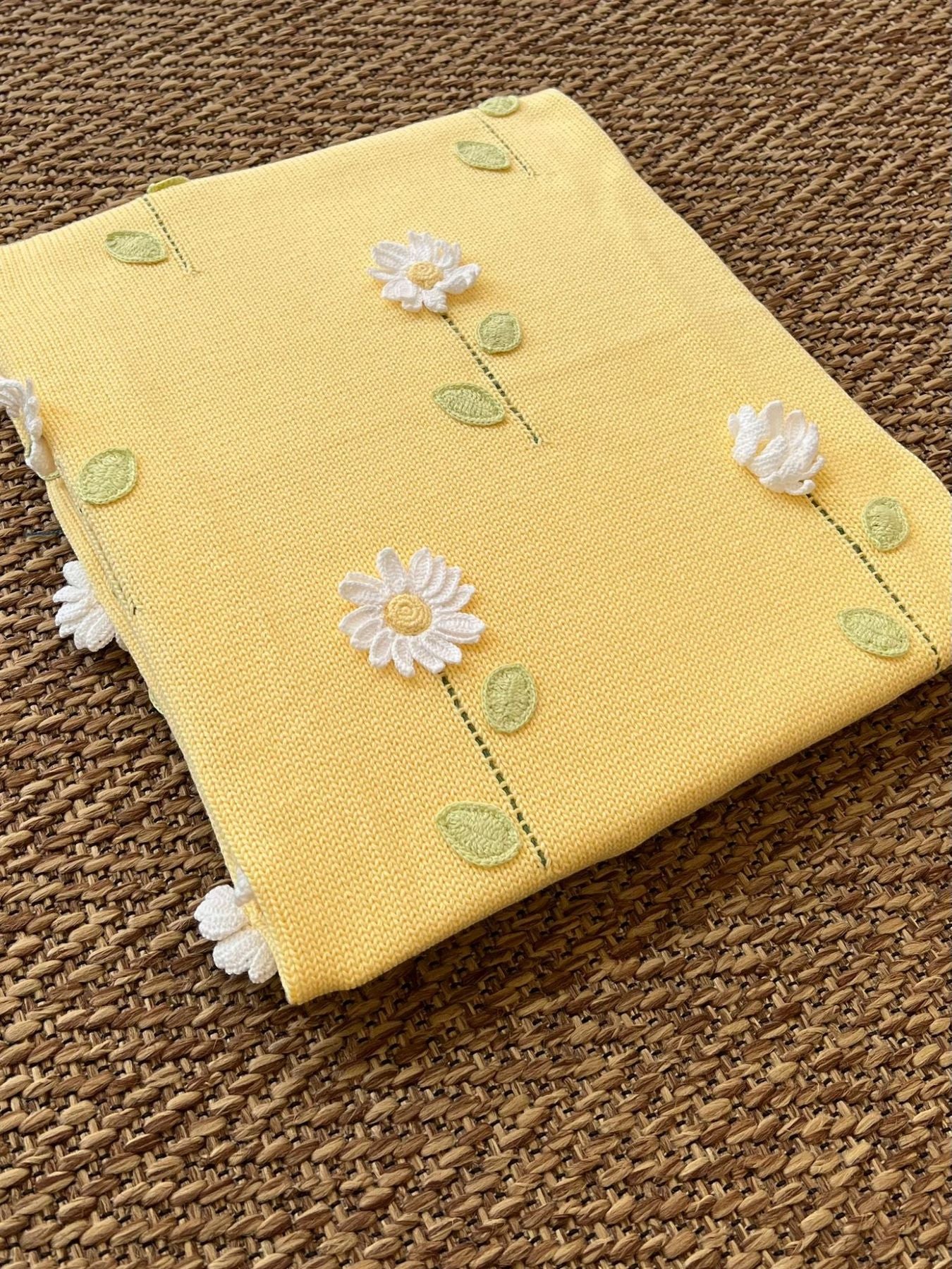 Coperta Neonata GIALLO ZULEYA/CO-G -  NANU' BABY
