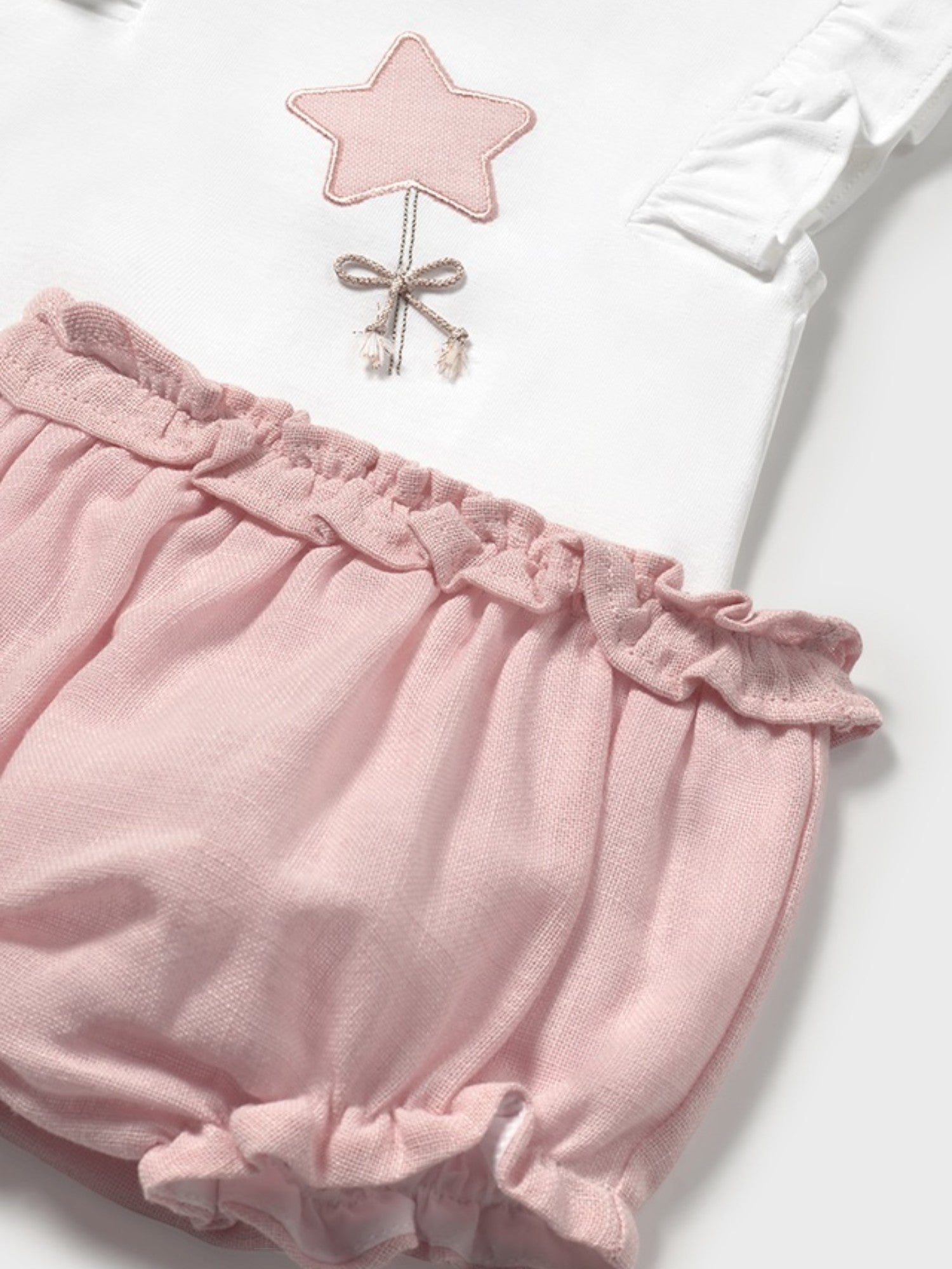 Completo short Bimba ROSA 1255 /R -  NANU' BABY