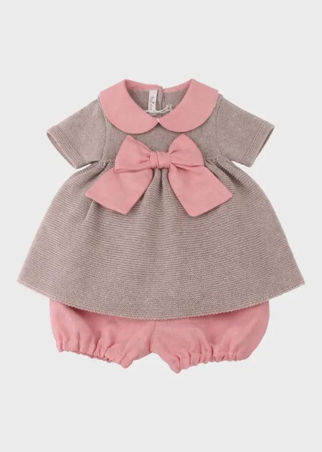 Completo nascita Neonata Avorio FIOCCO 485 by BABY LORD