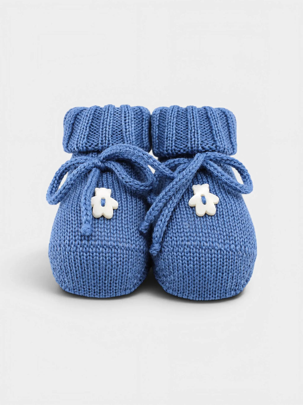 Babbucce Neonato Blu TEDDY LOVE 705/I by BABY LORD