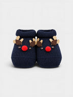 Babbucce Neonato Blu 3213/B8 by STORY LORIS