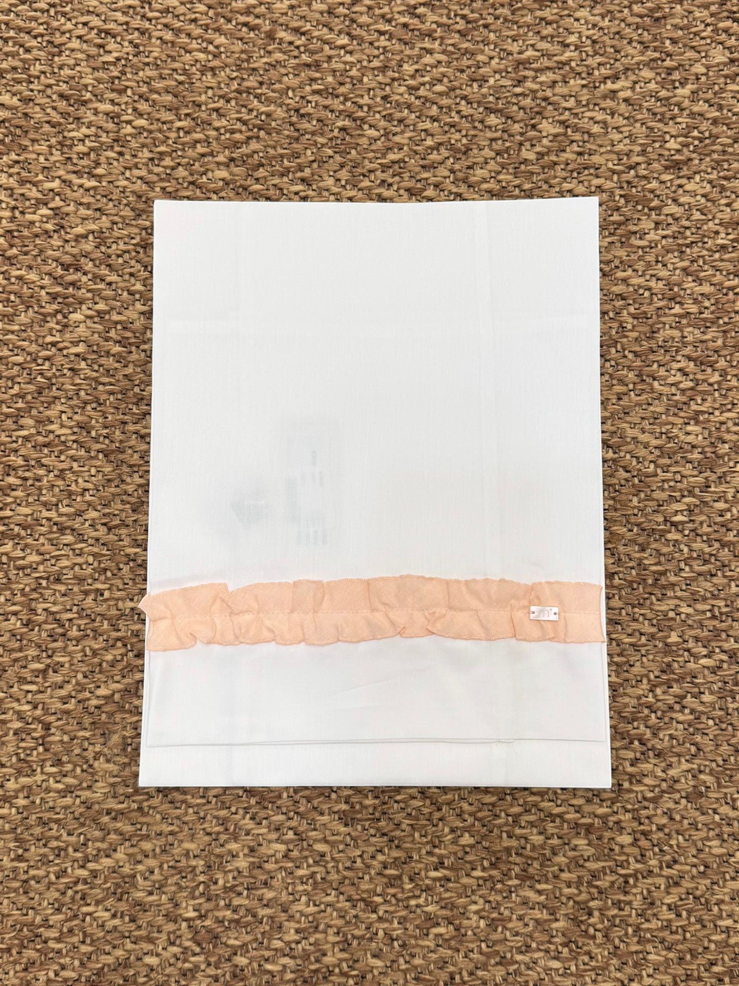 Lenzuolino Neonata VANIGLIA EB12LE -  NANU' BABY