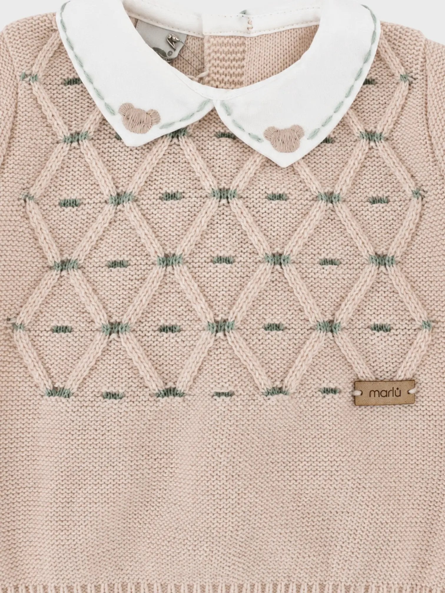 Completo nascita Neonato Verde IS7150 by MARLU'