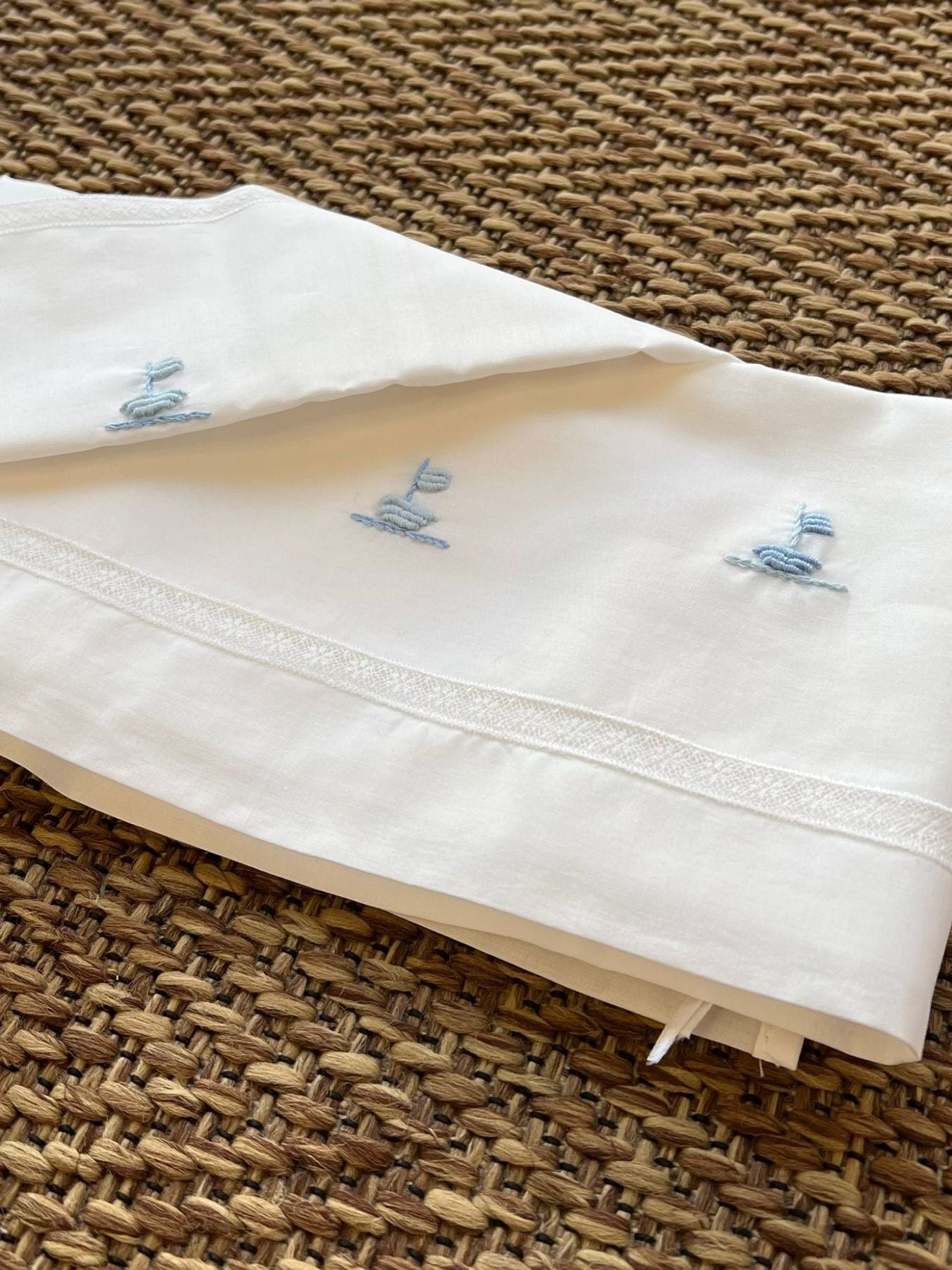 Lenzuolino Neonato BIANCO ATIP/LN -  NANU' BABY