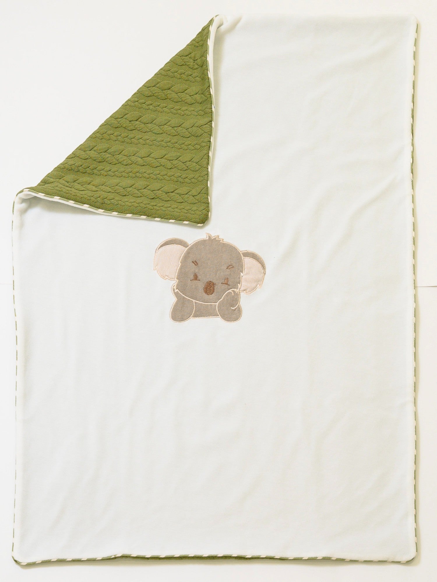 Copertina Neonato Verde LC1113 -  NANU' BABY