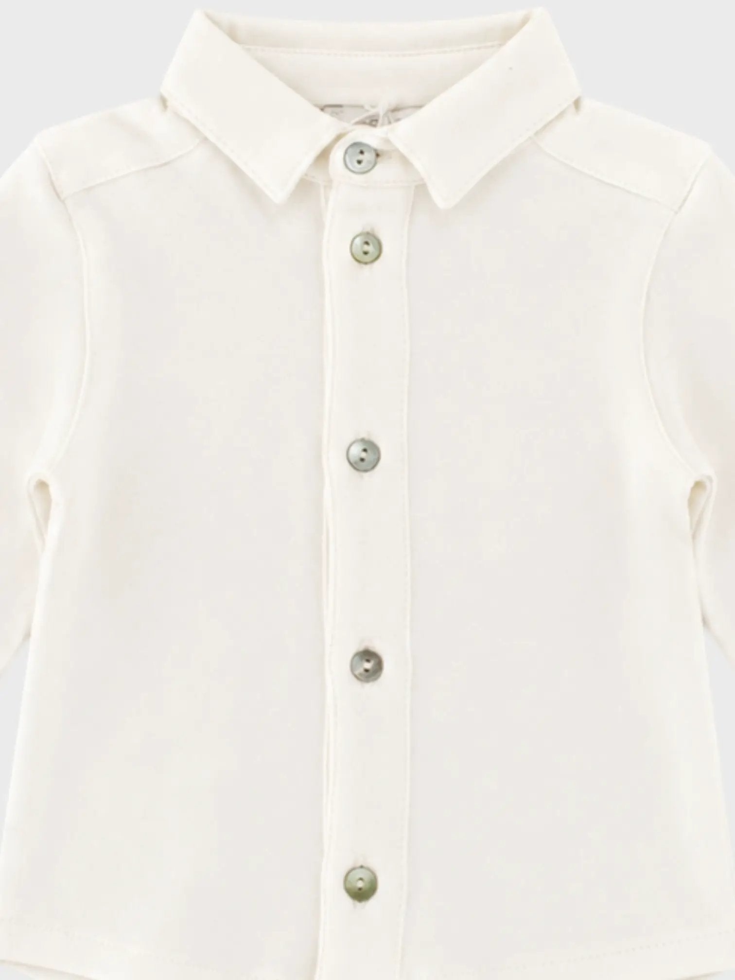 Camicia Bimbo Panna C64170 by COCCODE'