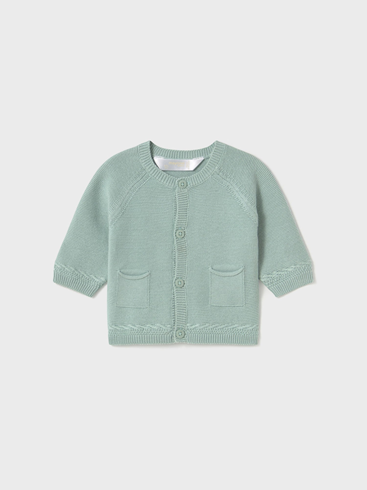 Cardigan tricot Bimbo VERDE 1393 /V -  NANU' BABY