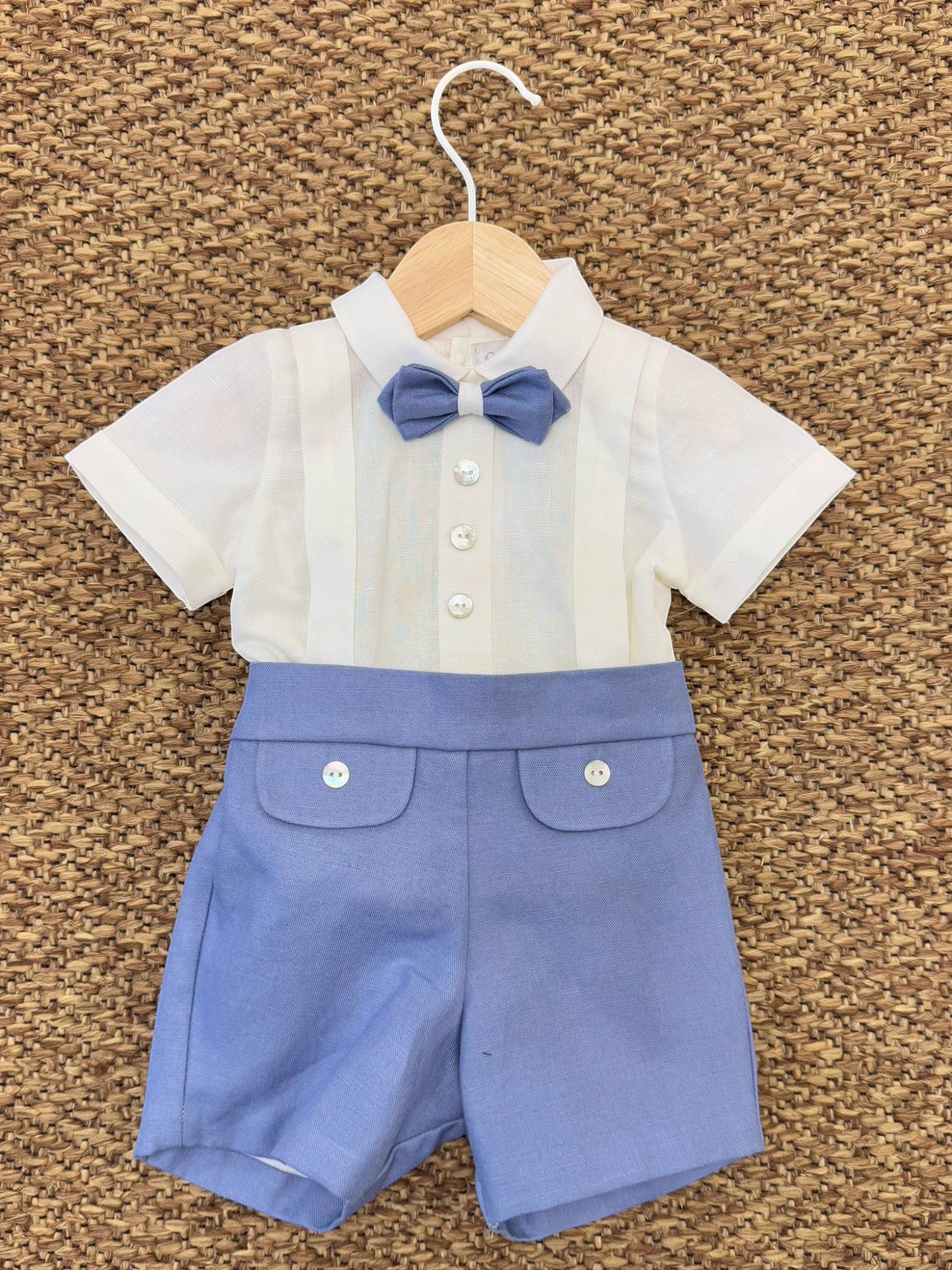 Completo Cerimonia Bimbo AZZURRO 1/6330-A -  NANU' BABY