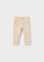Pantaloni Bimbo Avorio 521/35 by MAYORAL