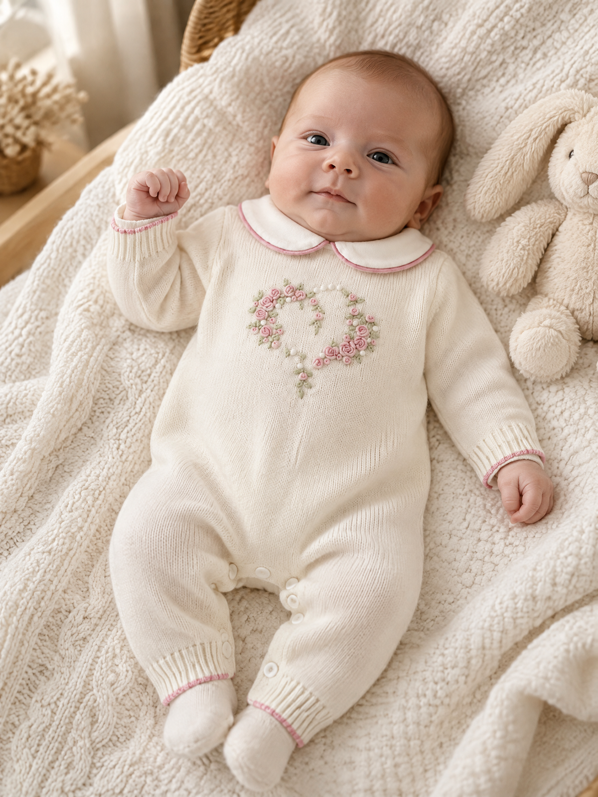 Tutina Neonata Bianco 8197 by BIMBALO'