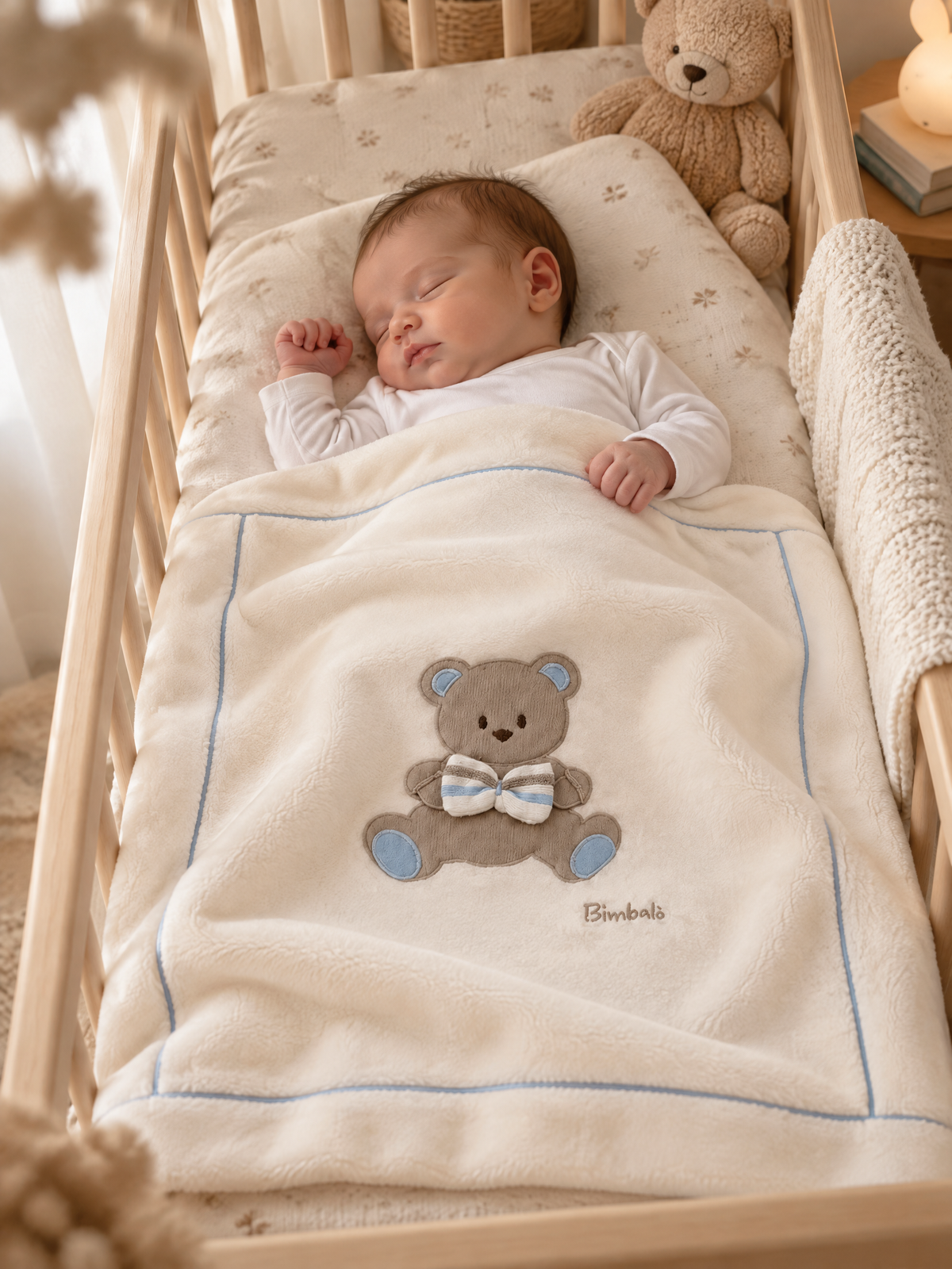 Coperta Neonato Panna 8174 by BIMBALO'