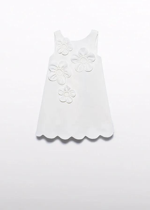 Abito Bimba Bianco 5055/3 by ABEL & LULA