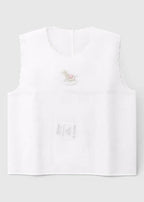 Camicina Neonata Panna C00949/R by COCCODE'