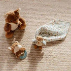 Confezione Regalo Neonato Blu Tessuto LD8915
