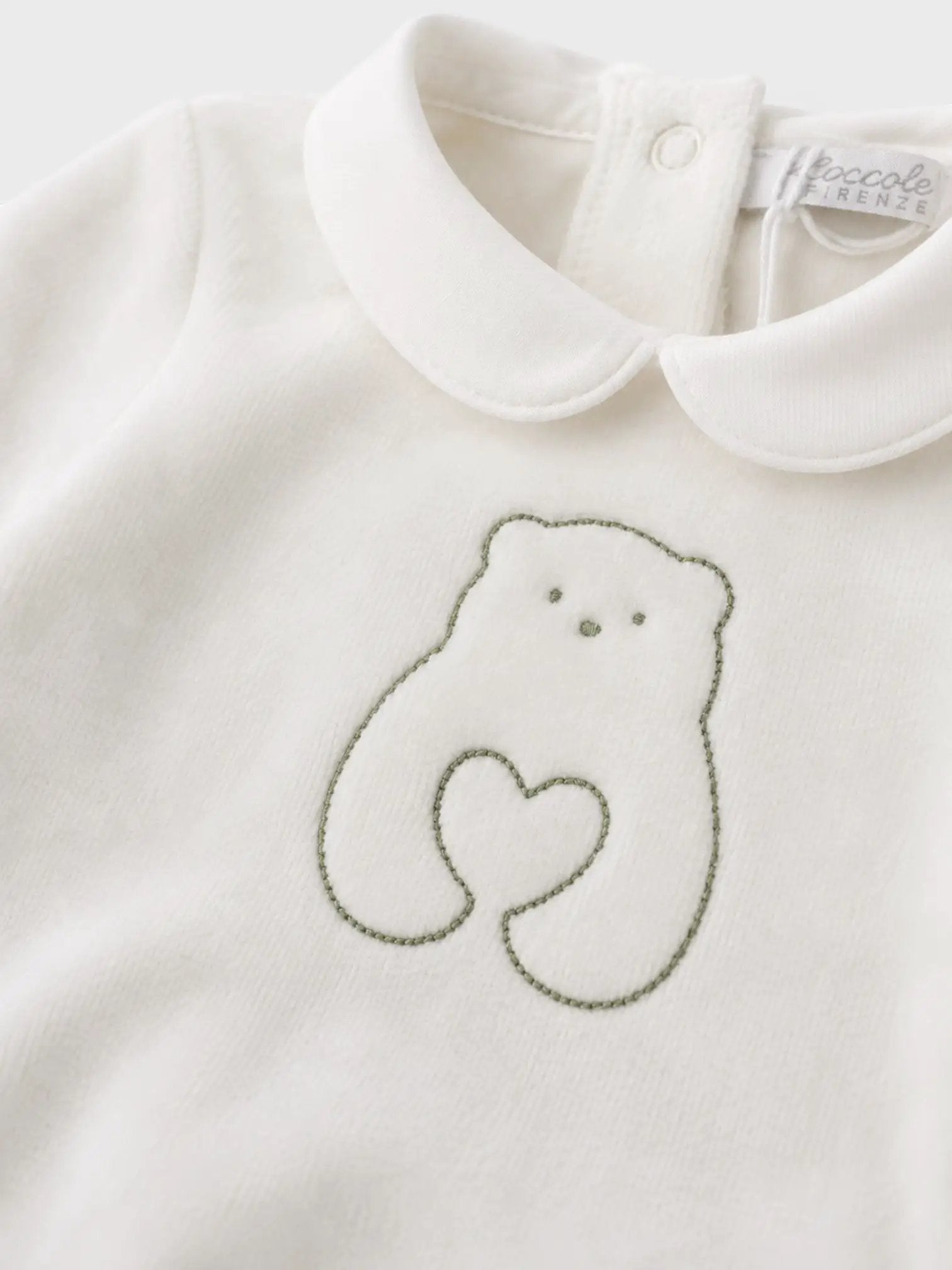 Tutina Neonata Verde C64008/V-C by COCCODE'