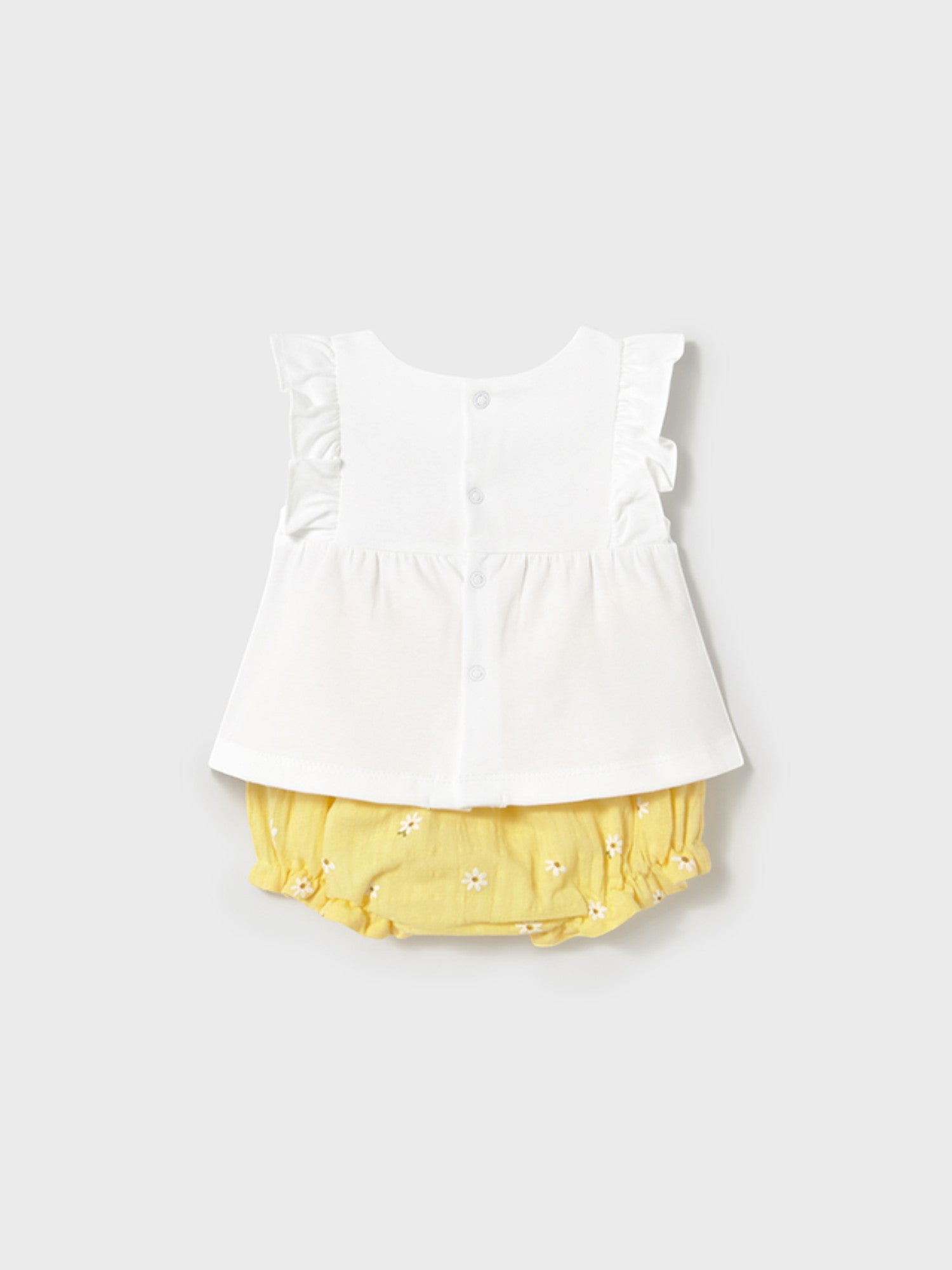 Completo short Bimba GIALLO 1255 /G -  NANU' BABY