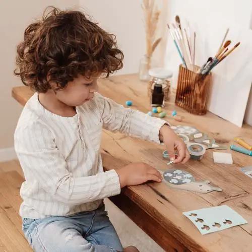 Box Creativo Multicolore 126046 by LITTLE DUTCH
