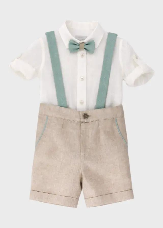 Completo Cerimonia Bimbo Beige F3436/779 by BABY A