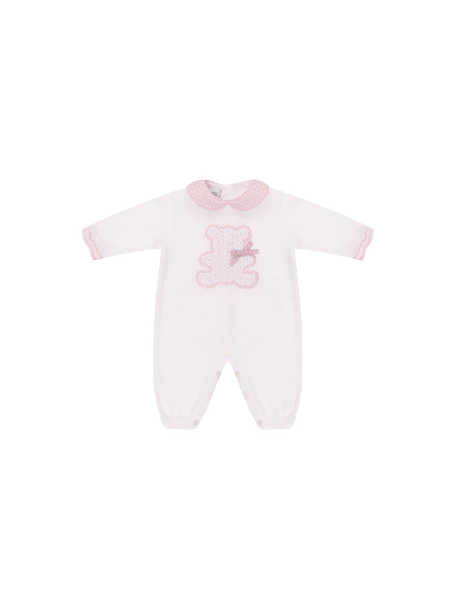 Tutina Neonata BIANCO EB1010 -  NANU' BABY