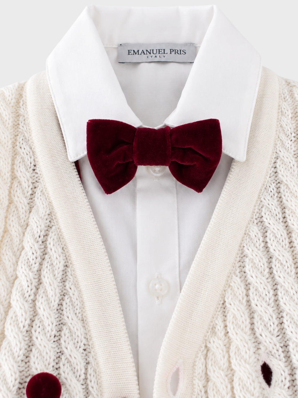 Conjunto de Ceremonia Niño Rojo ECR0069I