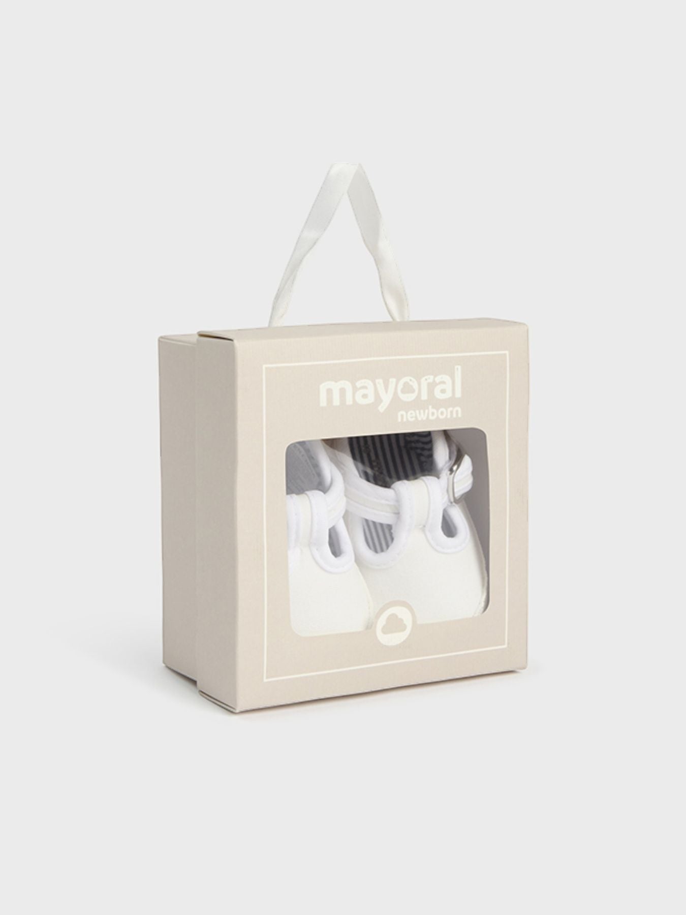 Scarpetta in tela Bimbo BIANCO 9731/B -  NANU' BABY