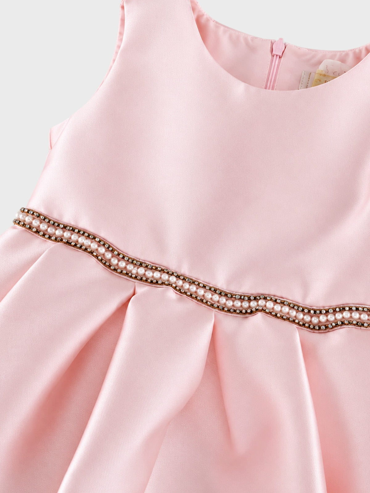 Abito Cerimonia Bimba Rosa 7186