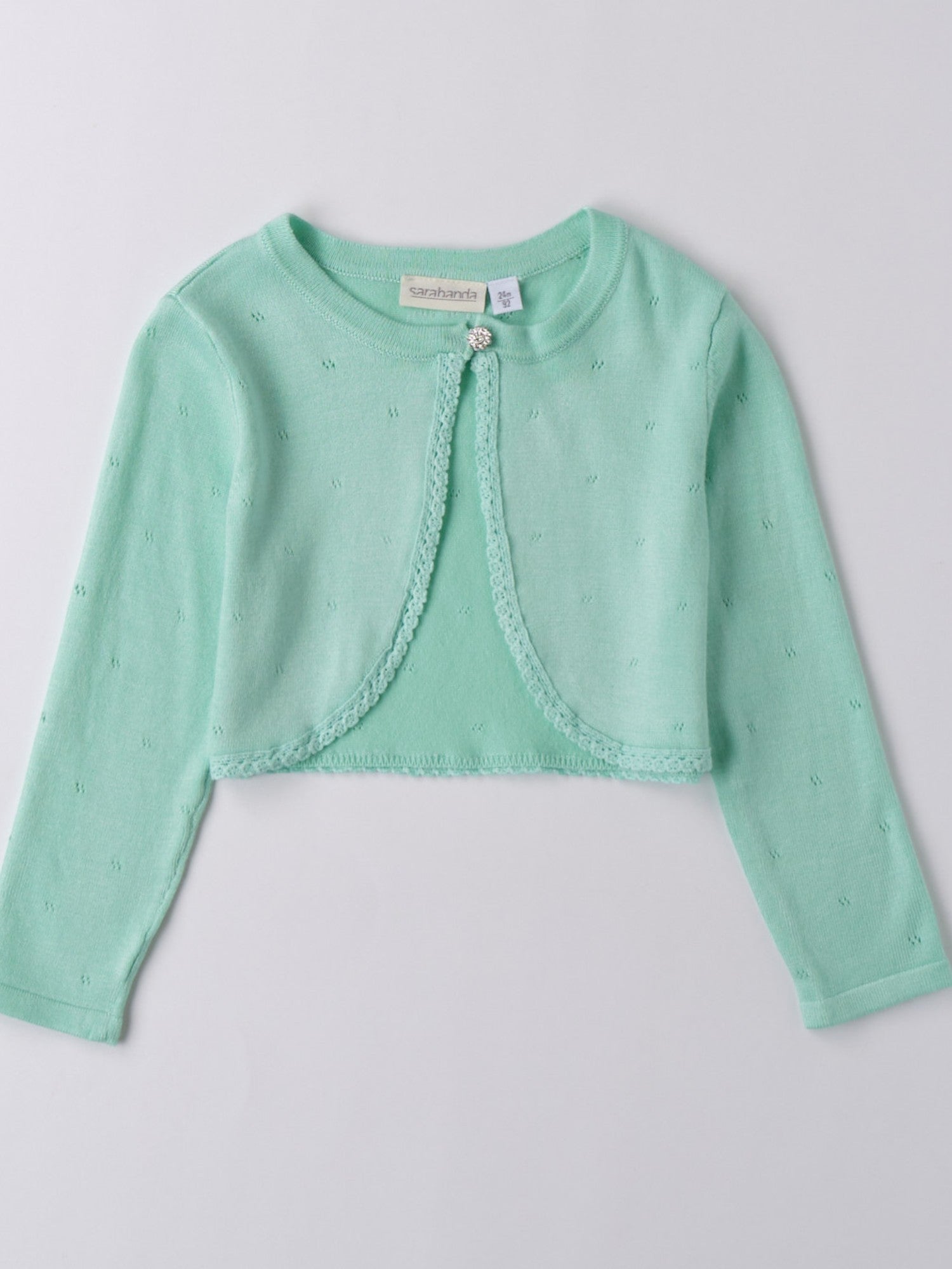 Cardigan Scaldacuore Bimba VERDE 0B333/4634 -  NANU' BABY