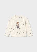 T-shirt Bimba Ecru 2086/95 by MAYORAL