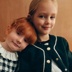 Giacca Bimba Nero 5843/8 by ABEL & LULA
