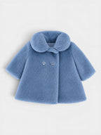 Cappotto Bimba Cielo ABRIGOS 3984S/59 by YOEDU