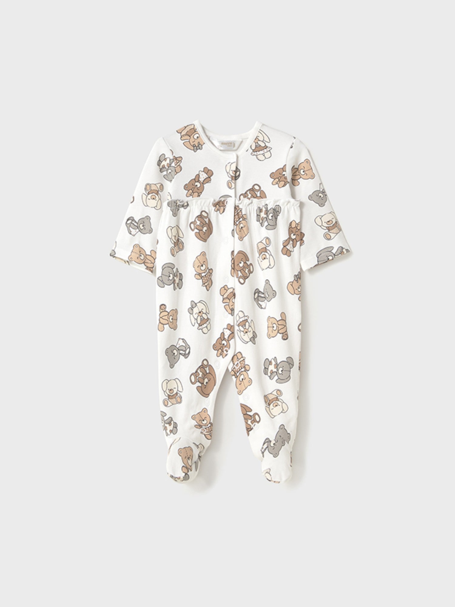 Set 2 pigiami lunghi Neonata BEIGE 1750 /BE -  NANU' BABY