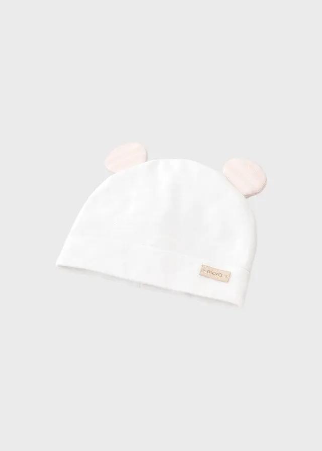 Cuffia Neonata Bianco EP6873F by MARLU'
