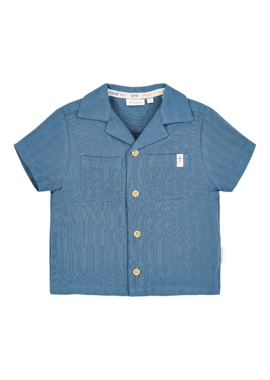 Camicia Bimbo Blu CL26021600 by LITTLE DUTCH