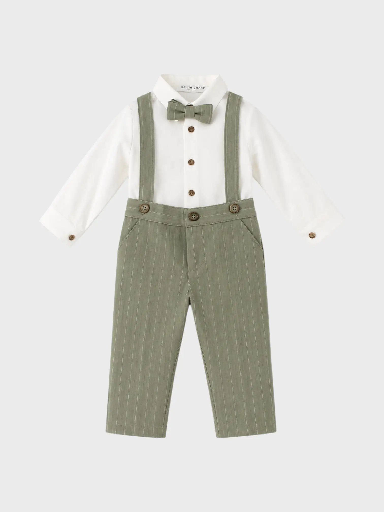 Completo Cerimonia Bimbo Verde MN508723/3626 by COLORICHIARI