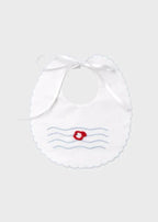 Bavetta Neonato Bianco MARIN/BV by PICCOLA GIUGGIOLA