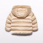 Cappotto Bimba Beige 5849/14 by ABEL & LULA